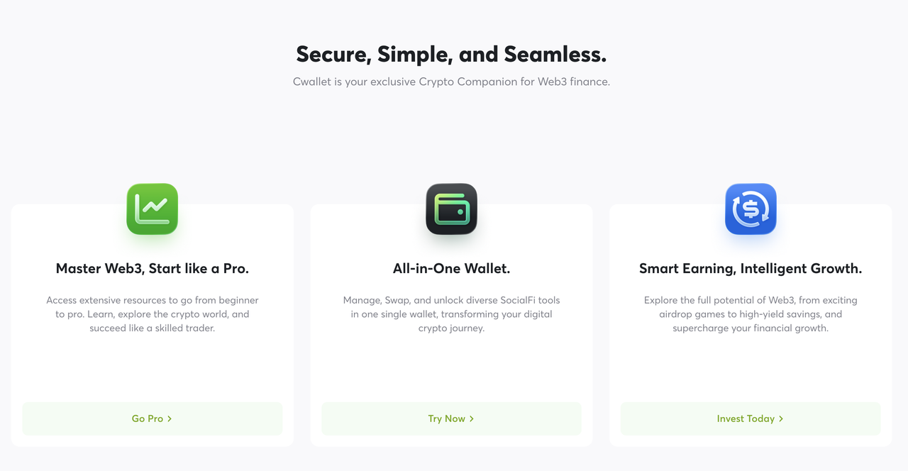 Cwallet all-in-one crypto financial hub