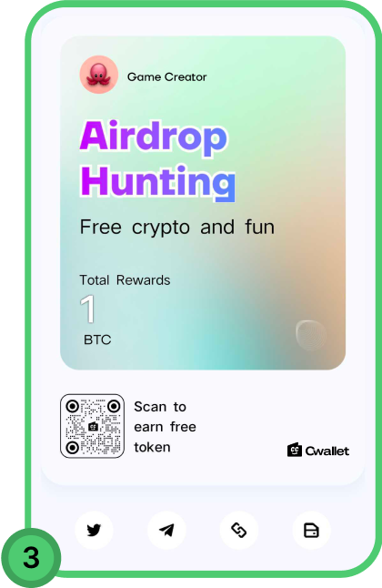 Crypto airdrop game, play and earn Bitcoin, crypto tool