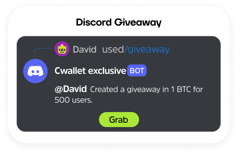 Melhor bot do Discord, carteira de criptomoedas no Discord, ganhe Bitcoin no Discord, bot de cripto