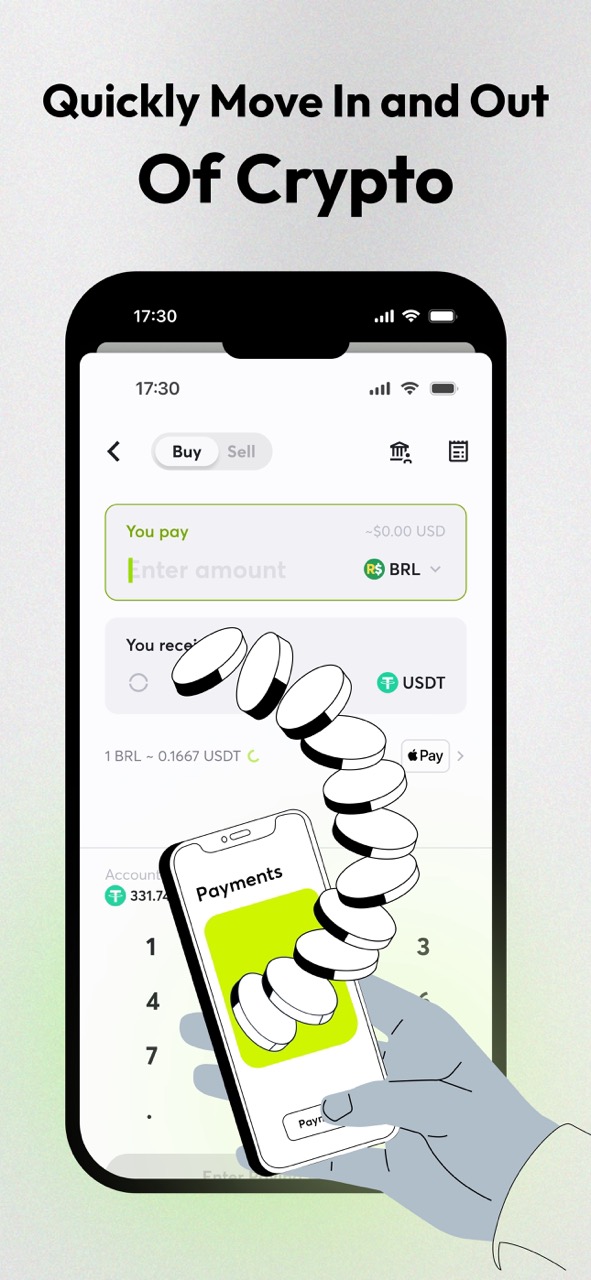 Buy & Sell Global Fiat Easily