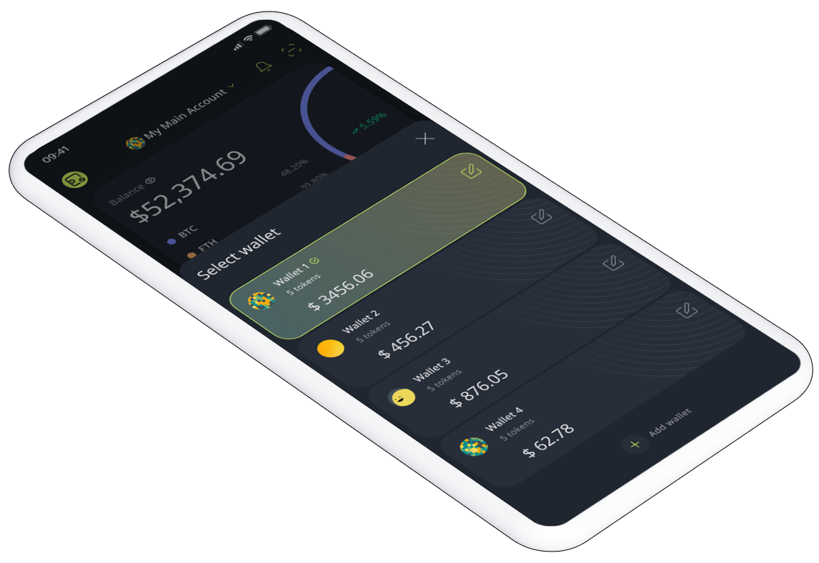 combined crypto wallet