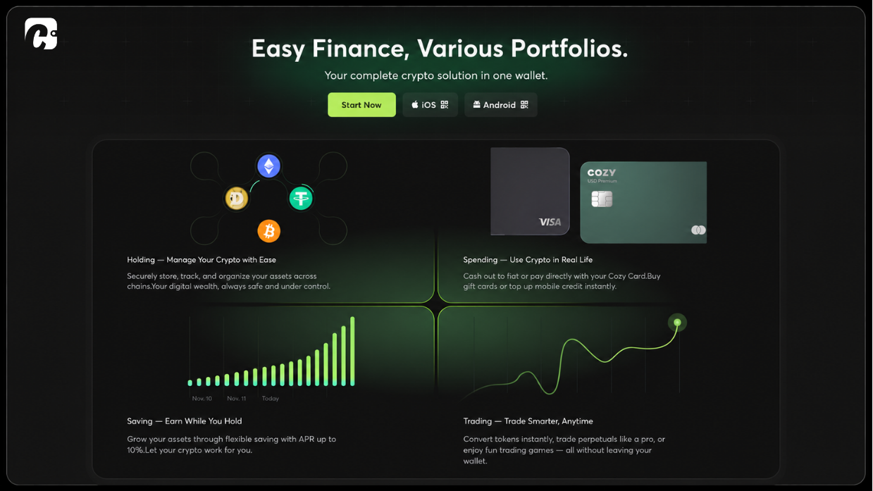 Cwallet: Your complete crypto solution in one wallet.