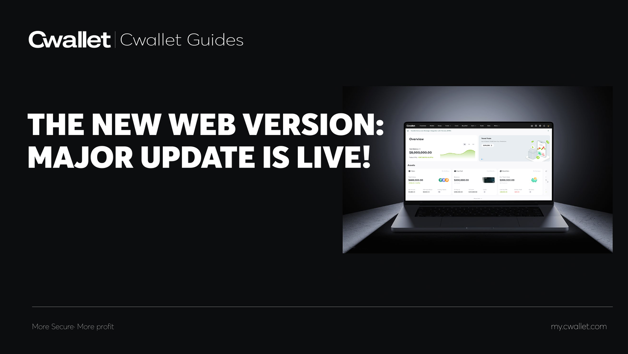 From Crypto Wallet to an All-in-One Financial Hub: A Beginner's Guide to the Upgraded Cwallet Web