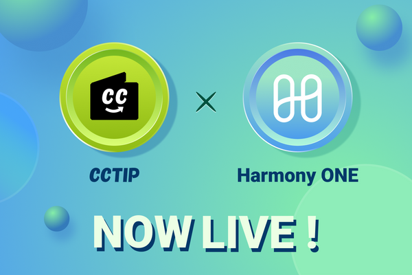 CCTIP NOW SUPPORTS HARMONY (ONE) NETWORK