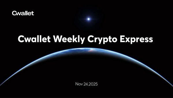Cwallet Weekly Crypto Express | BTC Traders Pay Top Price for Downside Hedge