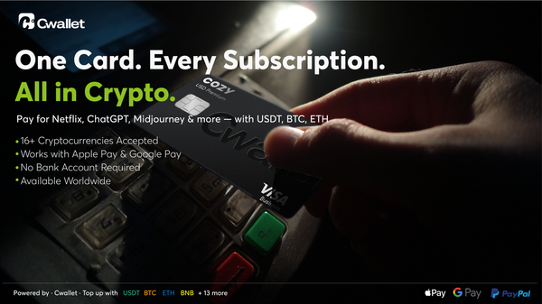 $2,600 a Year on Subscriptions? Here's How Crypto Users Pay Smarter with Cozy Card
