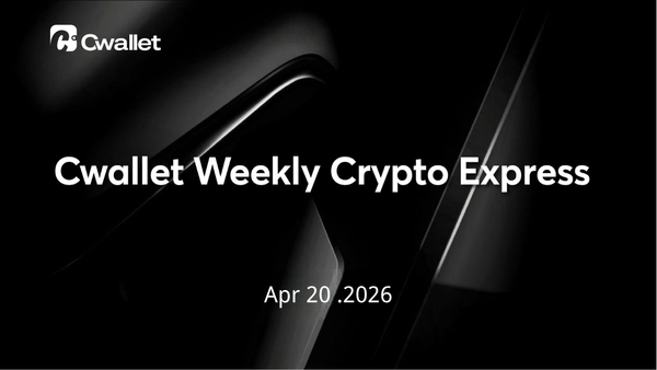 Cwallet Weekly Crypto Express | BTC Rebounds: Too Early to Buy or a New Opportunity?