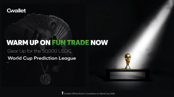 Why Are Smart Users Playing Fun Trade in Cwallet Before the World Cup Starts?