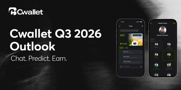 Ready to Chat, Predict, and Earn? See What's Landing in Cwallet Q3